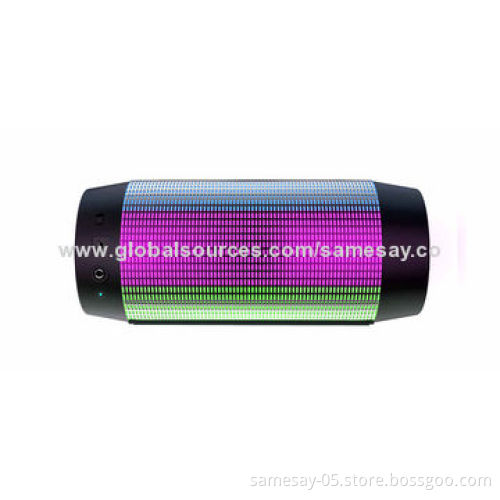 Pulse Bluetooth Ready Light Show Wireless Speaker, LED Lights, Rechargeable